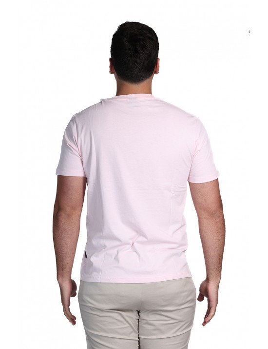 t-shirt refrigue UOMO PINK - R4529M261 vista frontale