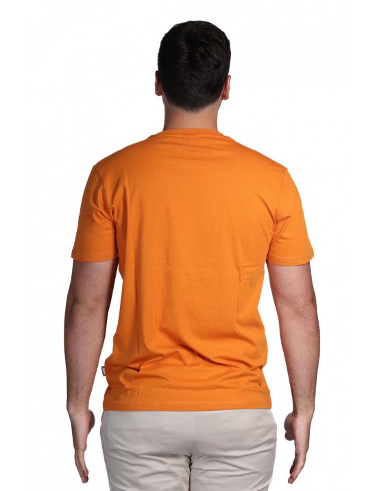 t-shirt refrigue UOMO ARANCIONE BRUNET - R4529M261 vista frontale