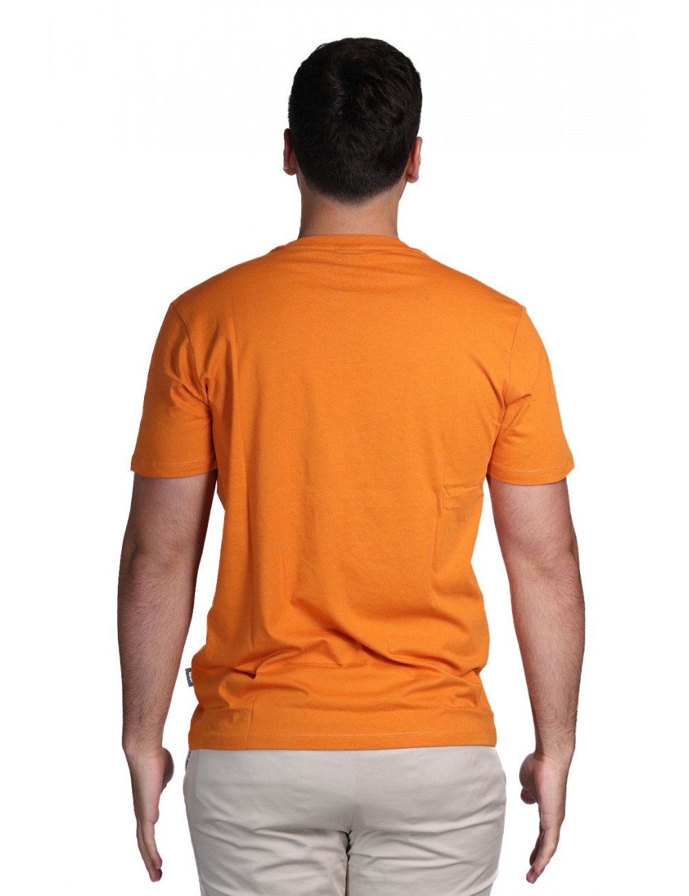 t-shirt refrigue UOMO ARANCIONE BRUNET - R4529M261 vista posteriore