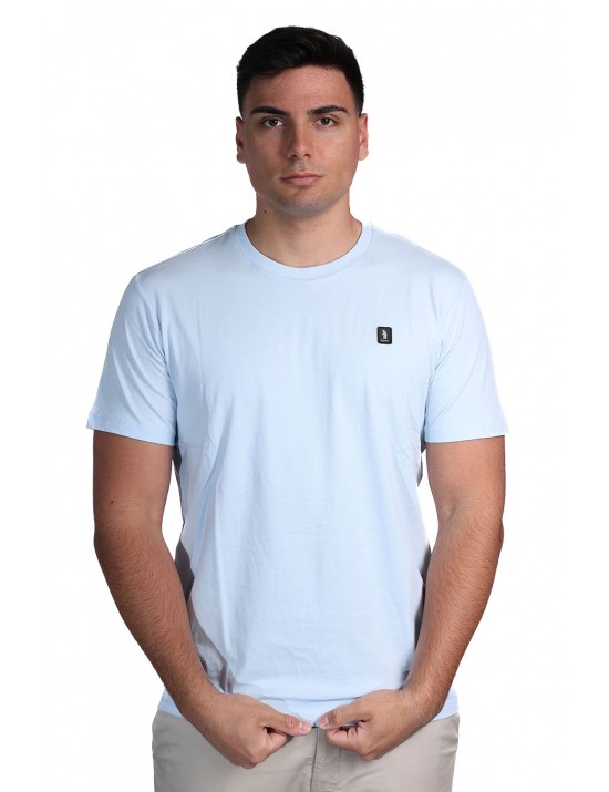 t-shirt refrigue UOMO AZZURRO CHIARO LIGHT BLUE - R4529M261 vista frontale