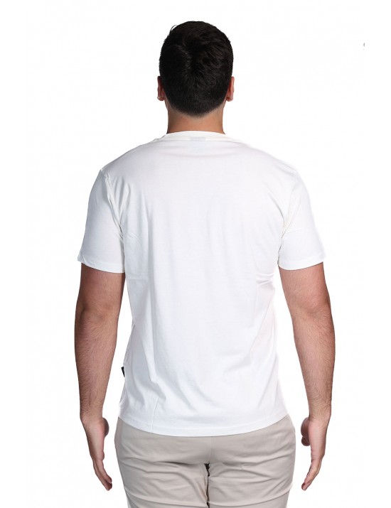 t-shirt refrigue UOMO WHITE - R4529M261 vista frontale