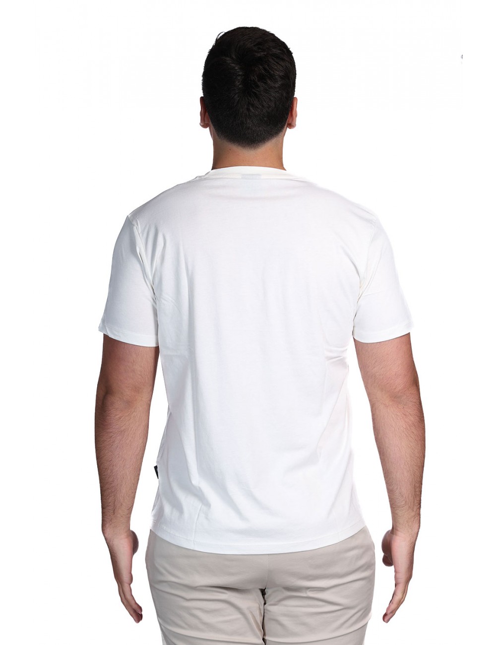 t-shirt refrigue UOMO WHITE - R4529M261 vista frontale