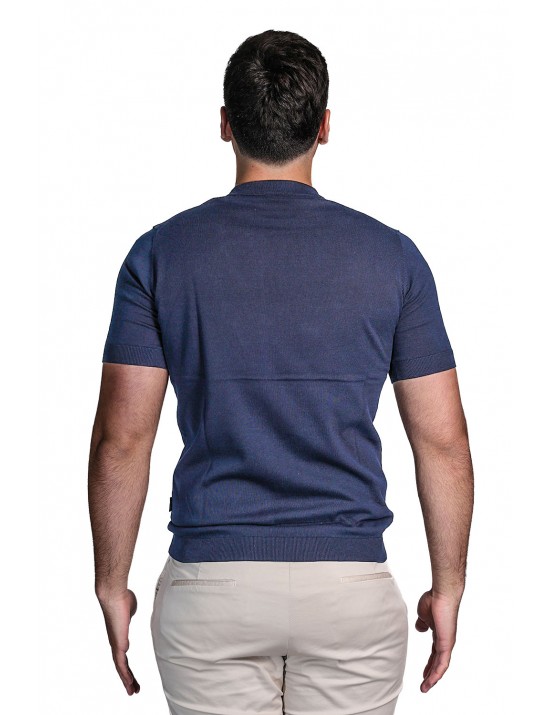t-shirt refrigue UOMO NAVY - R4060M261 vista frontale