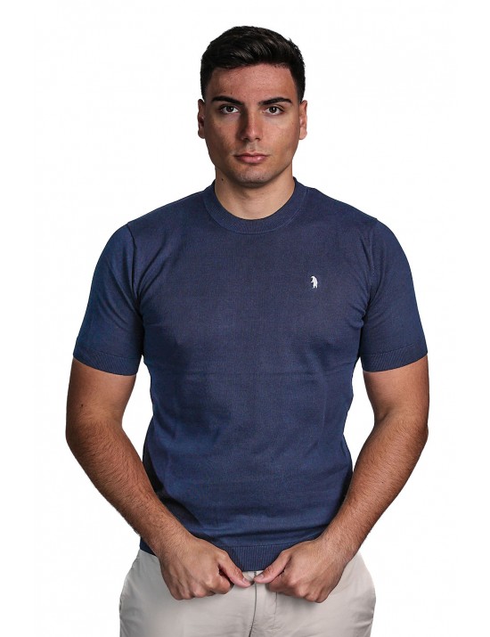 t-shirt refrigue UOMO NAVY - R4060M261 vista frontale