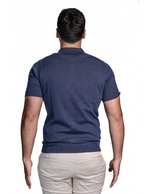 polo refrigue UOMO NAVY - R5010M261 vista posteriore