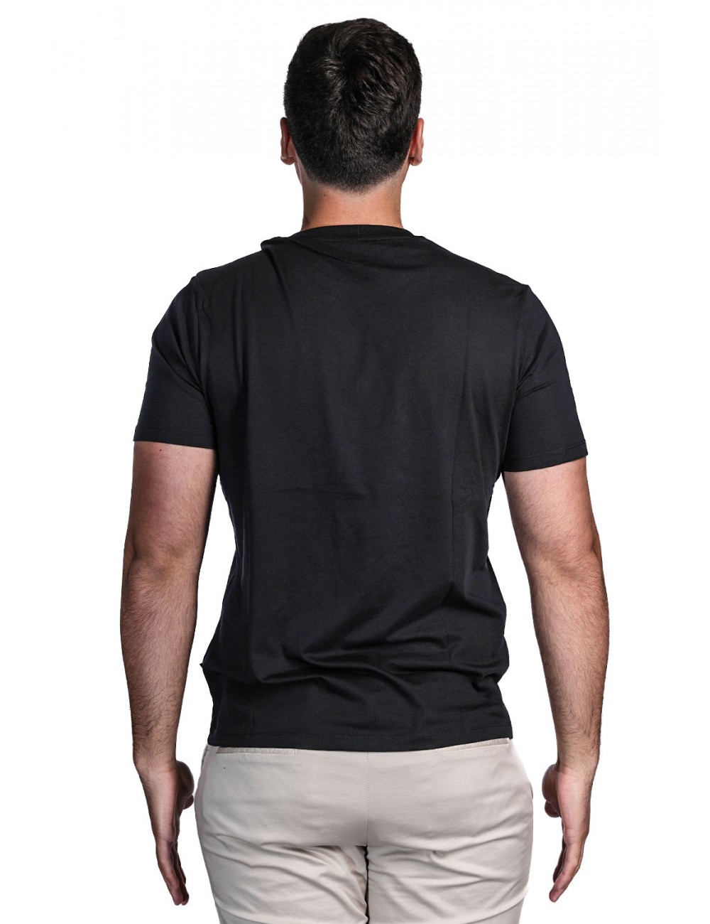 t-shirt refrigue UOMO BLACK - R4529M261 vista posteriore