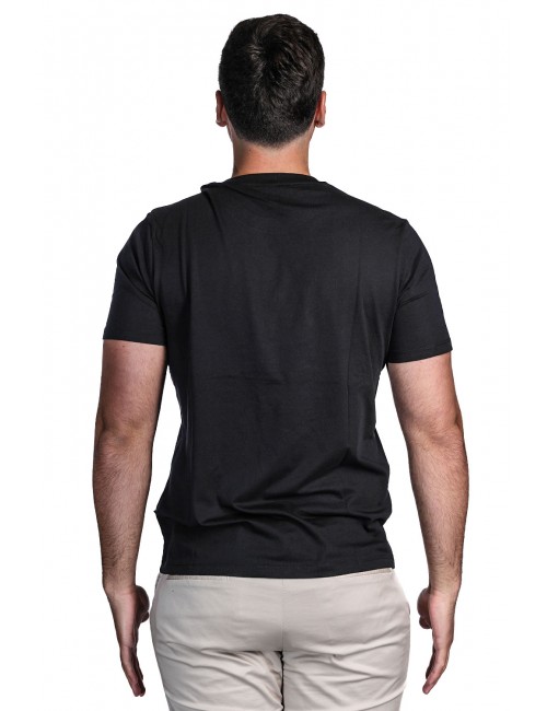 t-shirt refrigue UOMO BLACK - R4529M261 vista posteriore