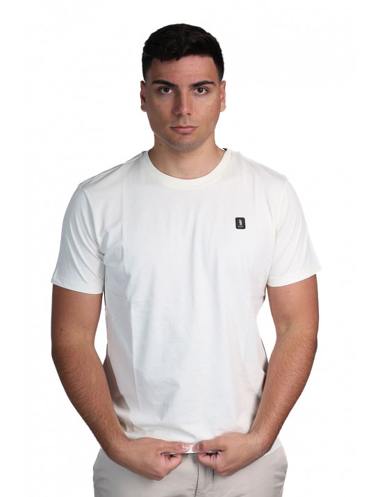 t-shirt refrigue UOMO PANNA BONE - R4529M261 vista frontale