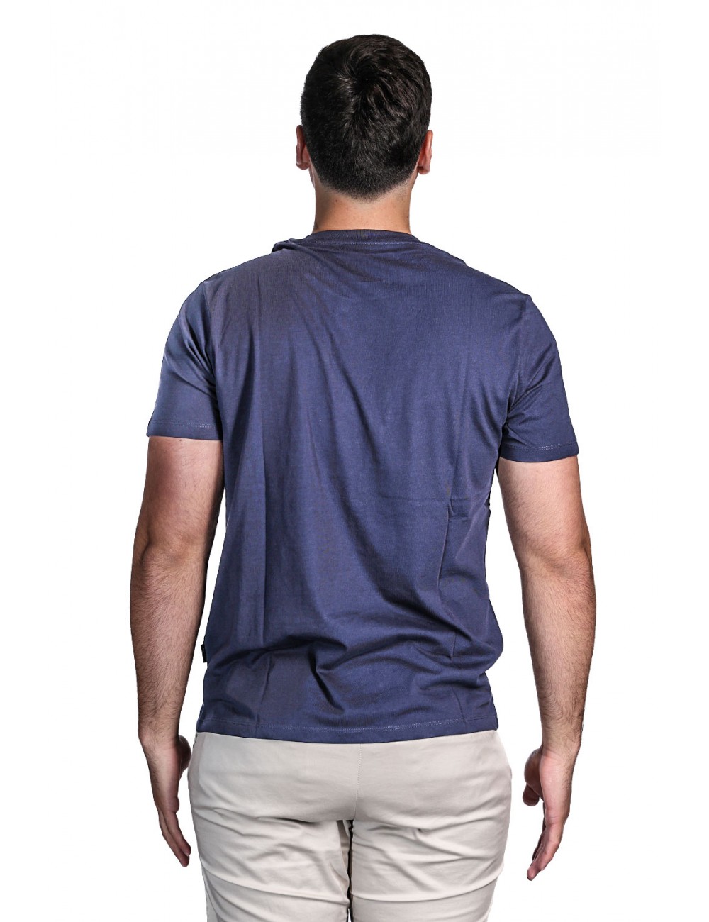 t-shirt refrigue UOMO NAVY - R4529M261 vista frontale