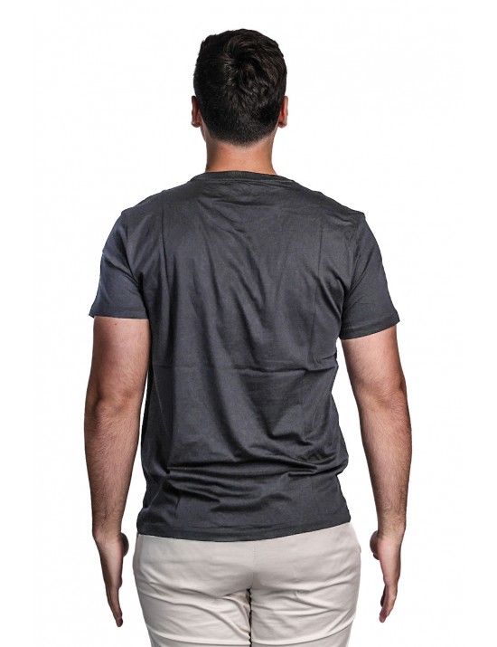 t-shirt polo ralph lauren UOMO BLACK - 714899613004 vista frontale