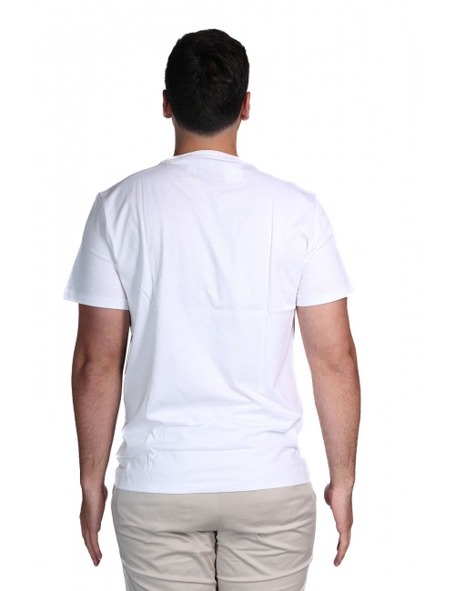 t-shirt polo ralph lauren UOMO WHITE - 714899613005 vista posteriore
