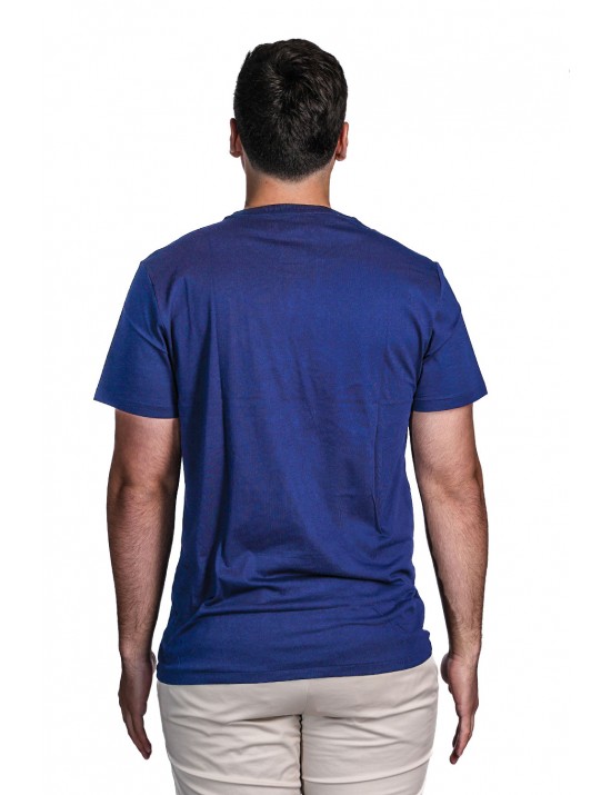 t-shirt polo ralph lauren UOMO NAVY - 714899613003 vista frontale