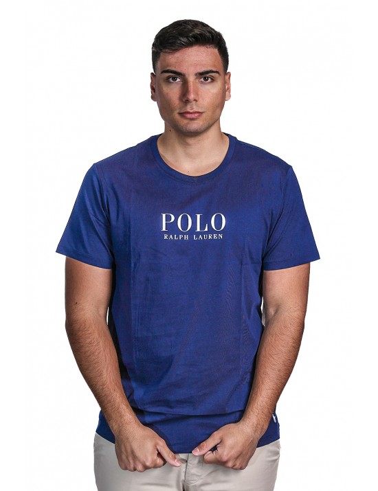 t-shirt polo ralph lauren UOMO NAVY - 714899613003 vista frontale
