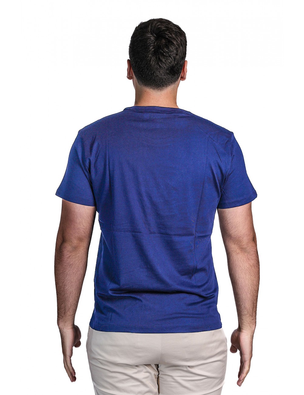 t-shirt polo ralph lauren UOMO NAVY - 714931650005 vista frontale
