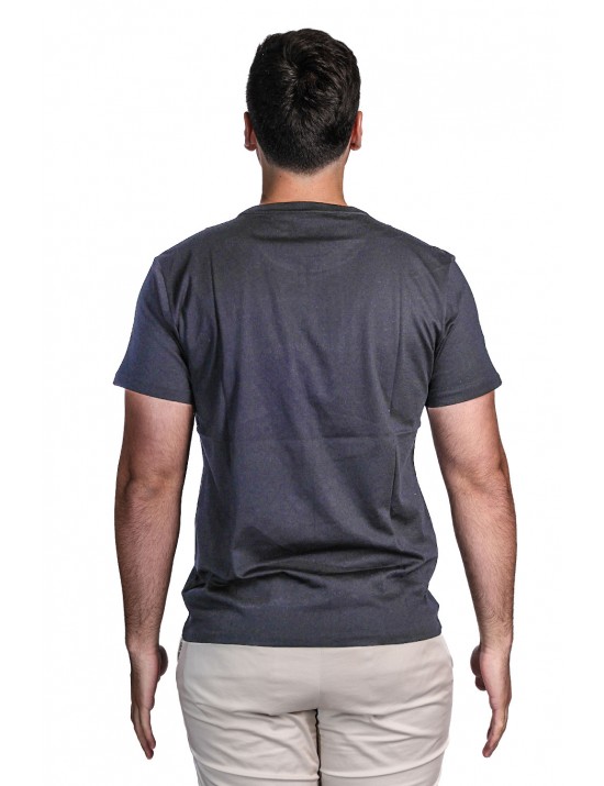 t-shirt polo ralph lauren UOMO BLACK - 714931650006 vista frontale