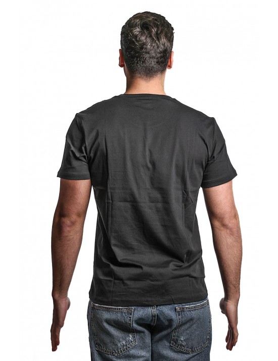t-shirt polo ralph lauren UOMO BLACK - 714844756006 vista frontale