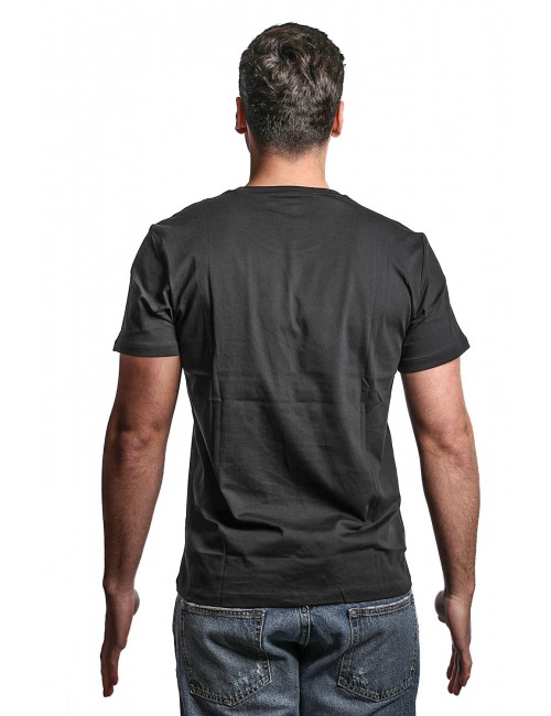 t-shirt polo ralph lauren UOMO BLACK - 714844756006 vista posteriore