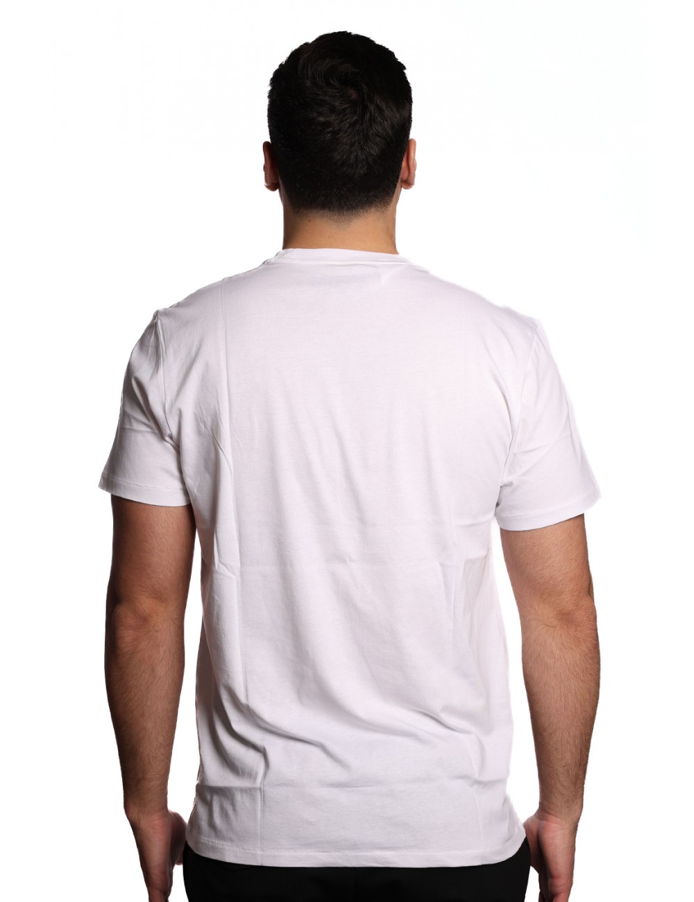 t-shirt polo ralph lauren UOMO WHITE - 714844756005 vista frontale