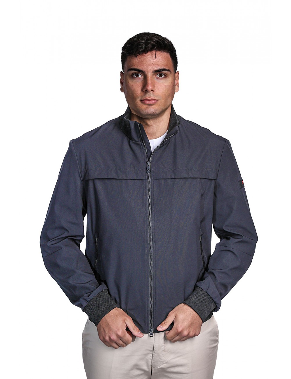 giubbino peuterey UOMO NERO - POTOSI SRT 02 - PEU5783 vista frontale