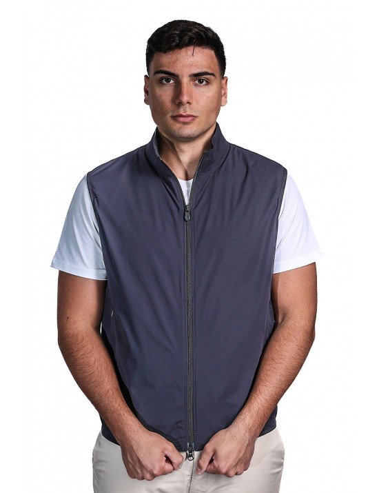 smanicato save the duck UOMO NERO 10000 - D82206M - FINO22 BRODERICK vista frontale