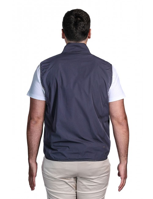 smanicato save the duck UOMO NERO 10000 - D82206M - FINO22 BRODERICK vista posteriore