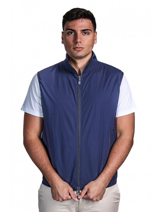 smanicato save the duck UOMO BLU 90000 - D82206M - FINO22 BRODERICK vista frontale