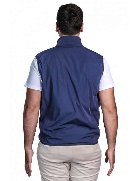 smanicato save the duck UOMO BLU 90000 - D82206M - FINO22 BRODERICK vista frontale