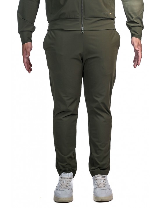 pantalone save the duck UOMO VERDE 50078 - DF0058M - RETY22 MICHAEL vista frontale