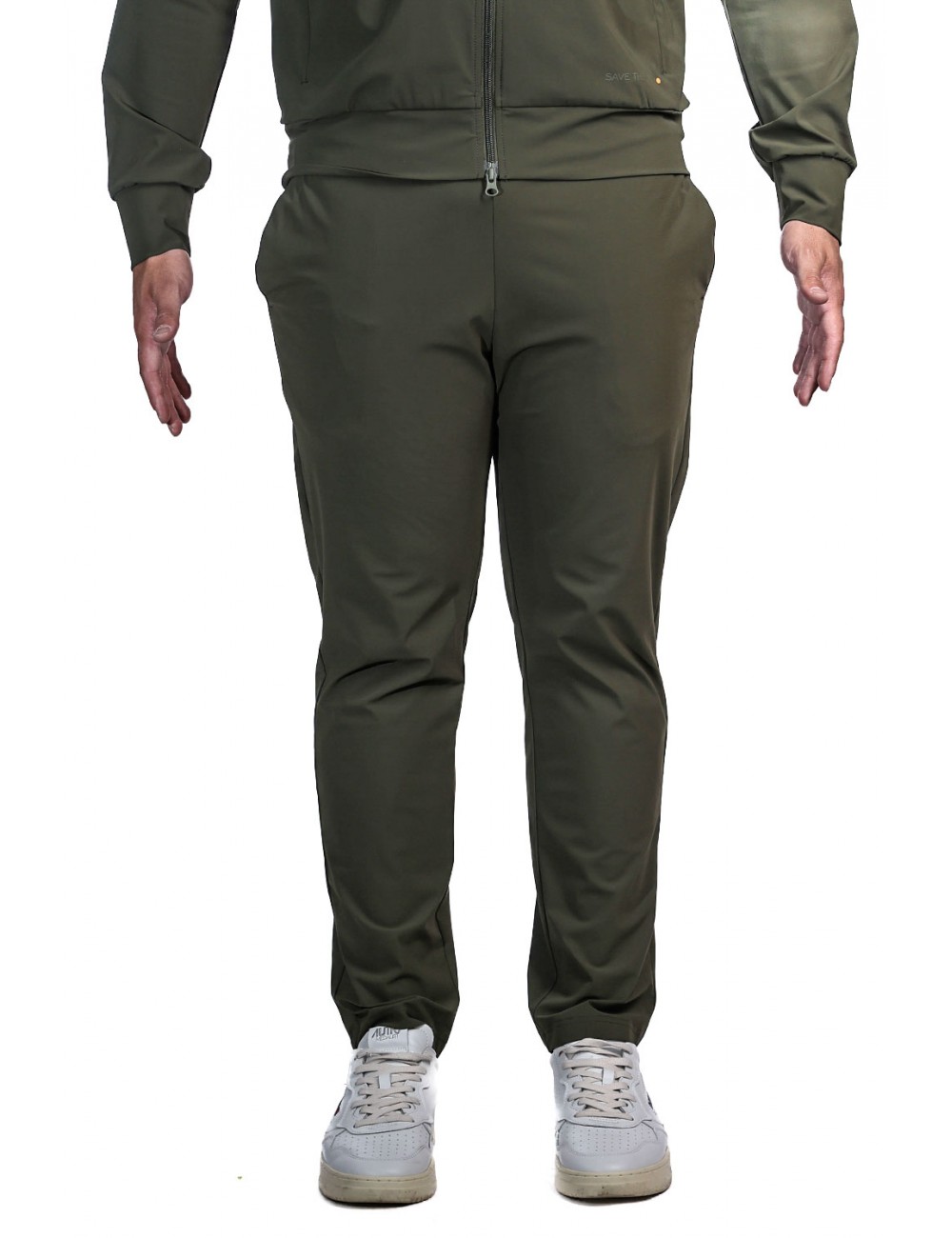 pantalone save the duck UOMO VERDE 50078 - DF0058M - RETY22 MICHAEL vista frontale