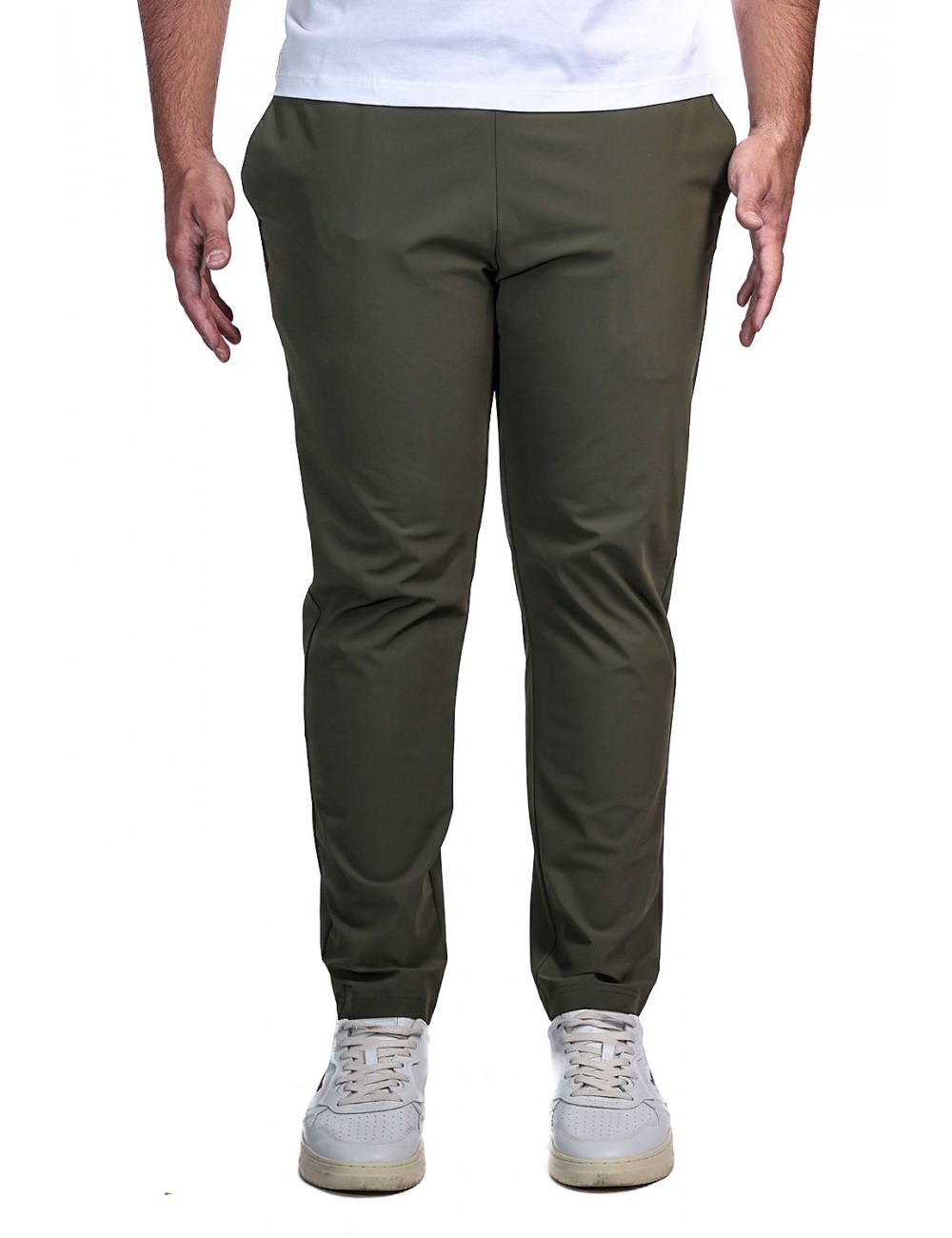 pantalone save the duck UOMO VERDE 50078 - DF0058M - RETY22 MICHAEL vista frontale 2