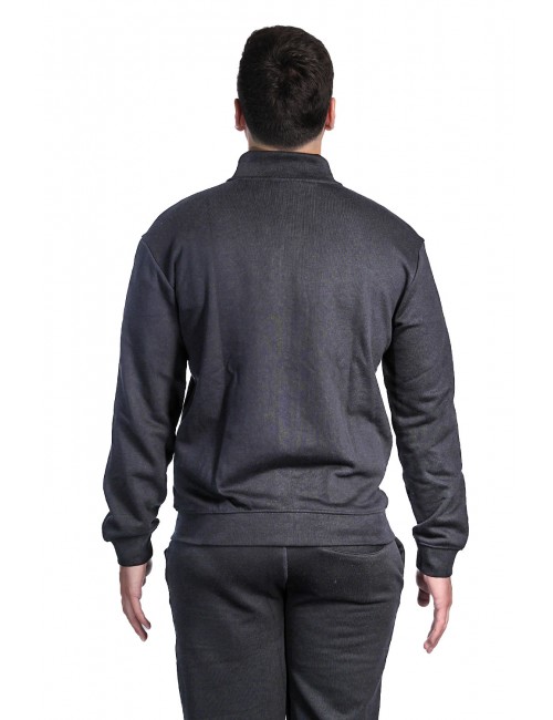 felpa guess UOMO NERA JBLK - Z6RQ16KAIJ1 vista frontale