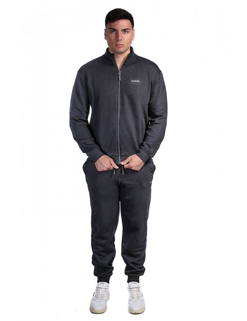 felpa guess UOMO NERA JBLK - Z6RQ16KAIJ1 vista completo frontale