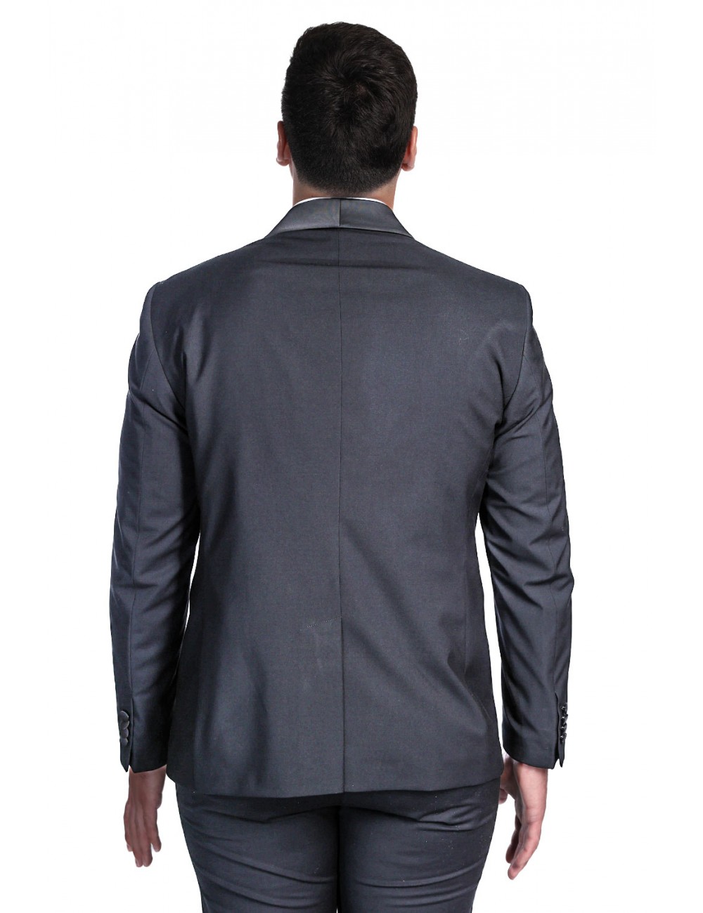smoking bharnaba philosophy UOMO NERO - TEVERERASO - AB2123P vista giacca posteriore