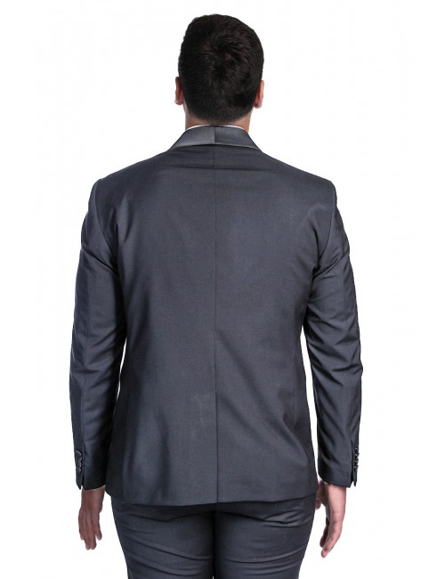 smoking bharnaba philosophy UOMO NERO - TEVERERASO - AB2123P vista giacca posteriore