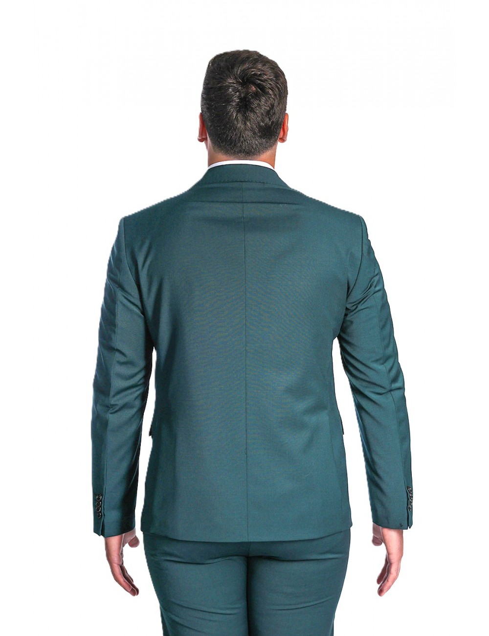 abito bharnaba philosophy UOMO VERDE - ADIGE - AB7200 vista giacca posteriore