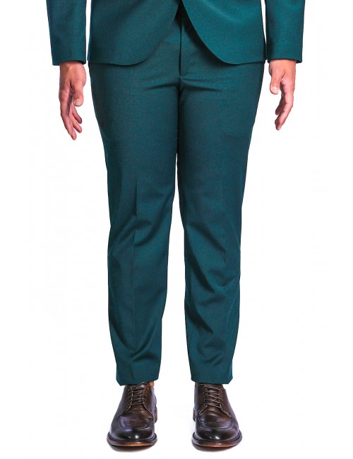 abito bharnaba philosophy UOMO VERDE - ADIGE - AB7200 vista pantalone frontale