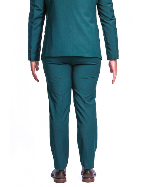 abito bharnaba philosophy UOMO VERDE - ADIGE - AB7200 vista pantalone posteriore