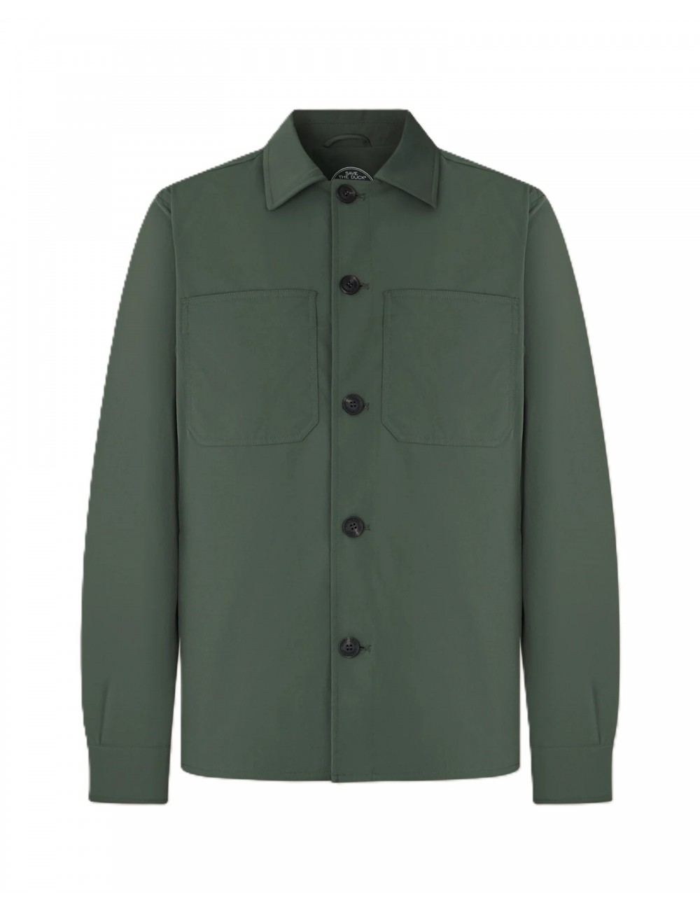 giubbino a giacca save the duck UOMO VERDE 50028 - D32582M - GABA22 BASIL vista frontale