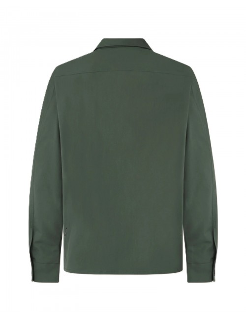 giubbino a giacca save the duck UOMO VERDE 50028 - D32582M - GABA22 BASIL vista posteriore