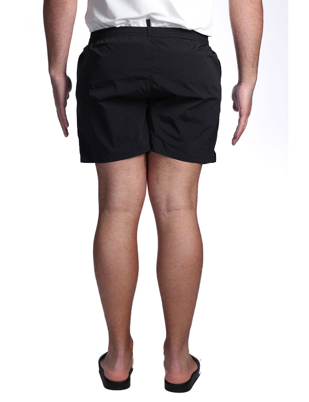 costume a pantaloncino dsquared2 UOMO NERO - D7B626840 vista frontale