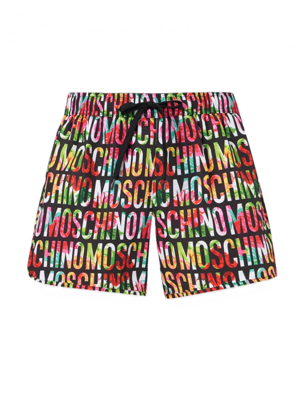 costume a pantaloncino moschino UOMO NERO 1555 - V3A4235 - 9413 vista frontale