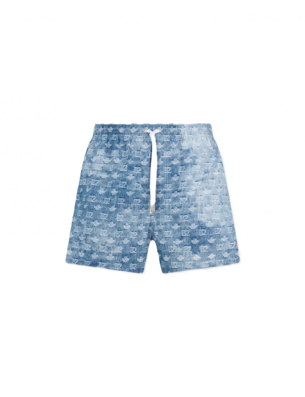 costume a pantaloncino dsquared2 UOMO BLU 454 - D7B626810 vista frontale 2