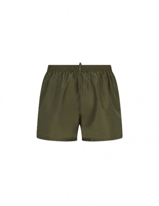 costume a pantaloncino dsquared2 UOMO VERDE 302 - D7B626710 vista frontale