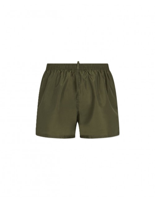 costume a pantaloncino dsquared2 UOMO VERDE 302 - D7B626710 vista posteriore