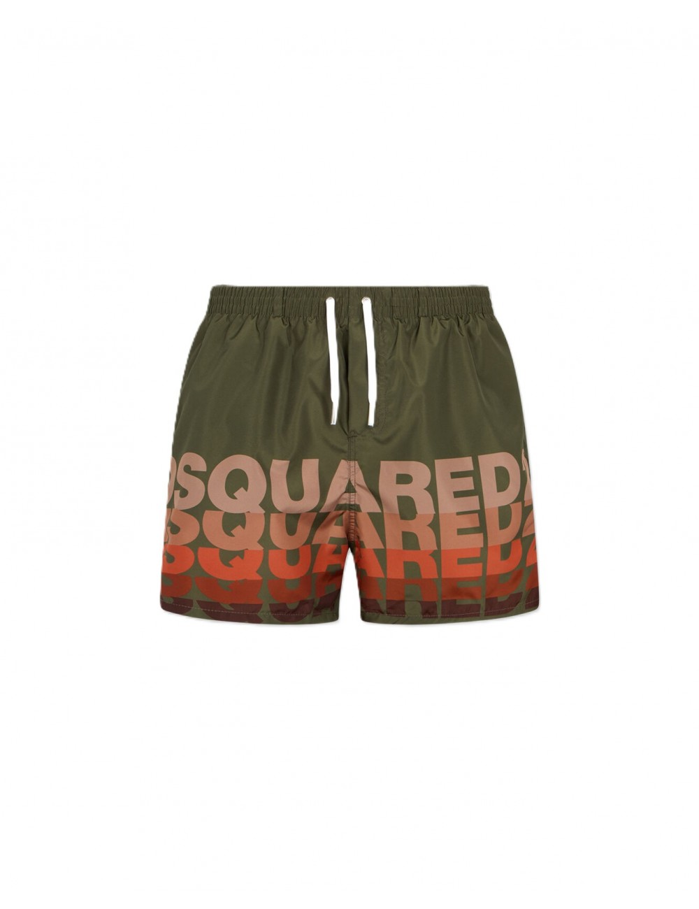 costume a pantaloncino dsquared2 UOMO VERDE 302 - D7B626710 vista frontale
