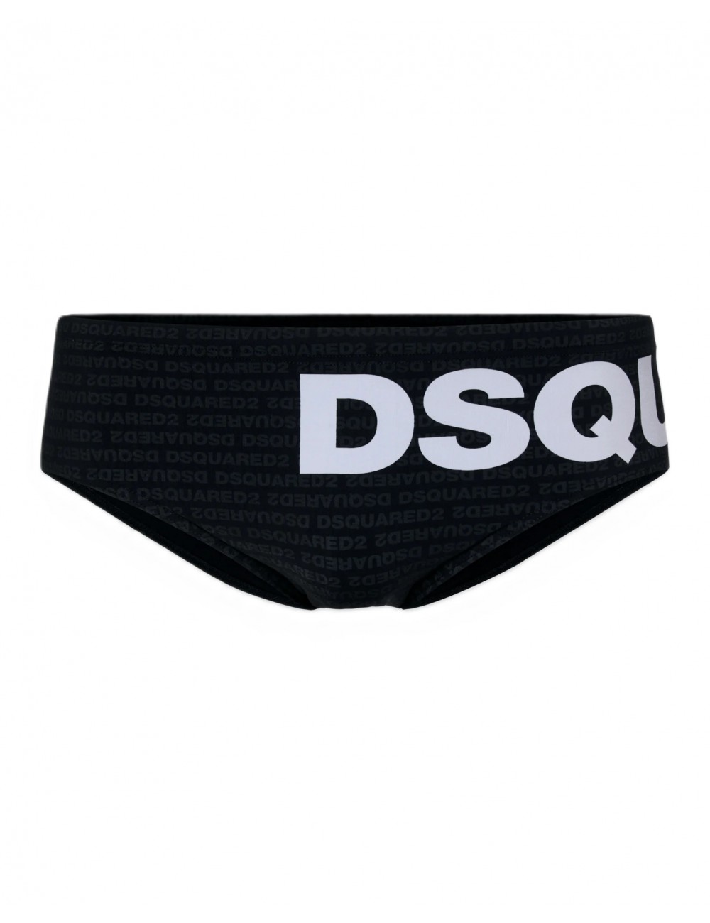 costume a slip dsquared2 UOMO NERO 010 - D7B2E6590 - vista frontale