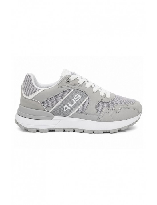 scarpe 4us cesare paciotti UOMO 11 GREY - SNOOZE vista laterale