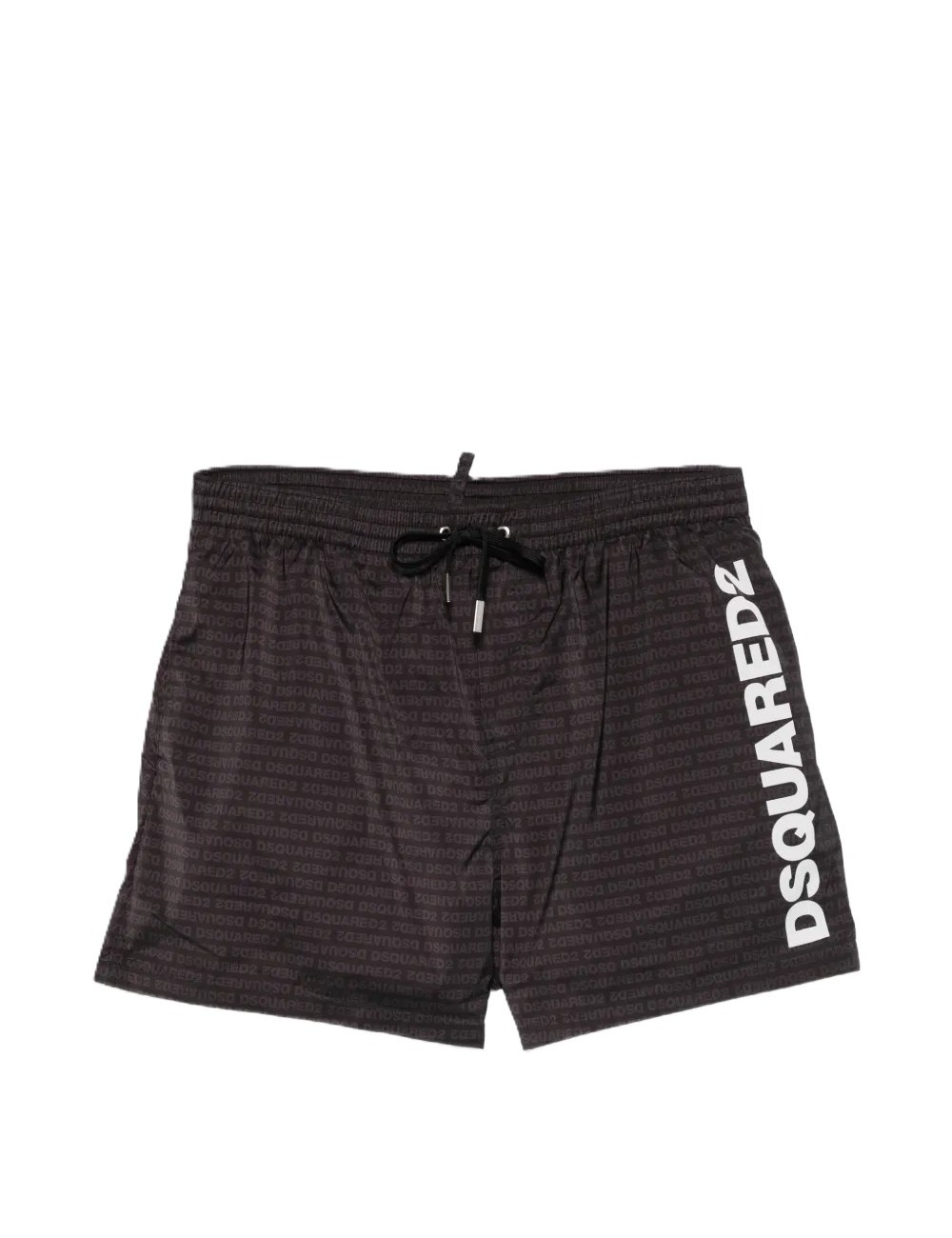 costume a pantaloncino dsquared2  UOMO NERO 010 - D7B646600 vista frontale