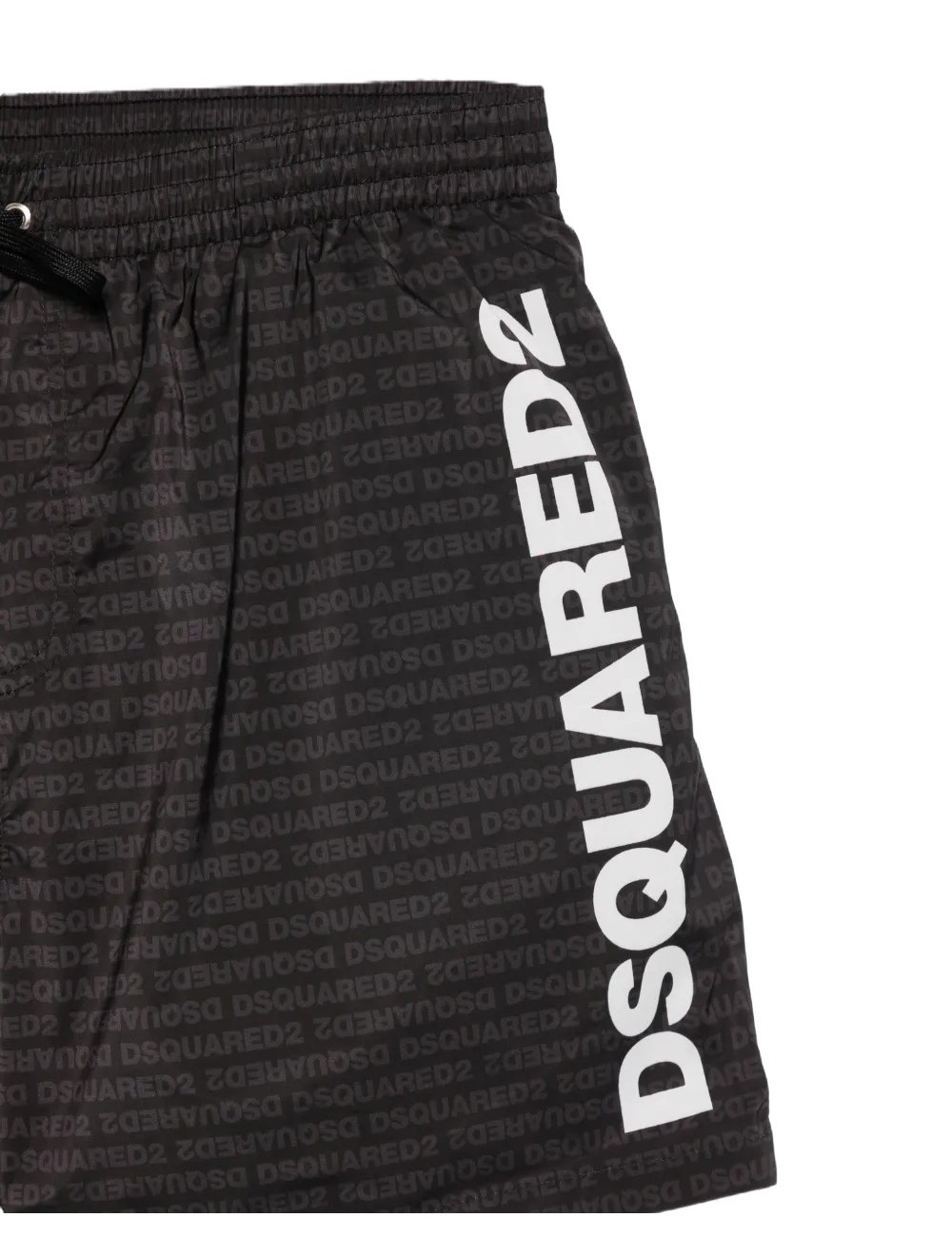 costume a pantaloncino dsquared2  UOMO NERO 010 - D7B646600 vista dettaglio