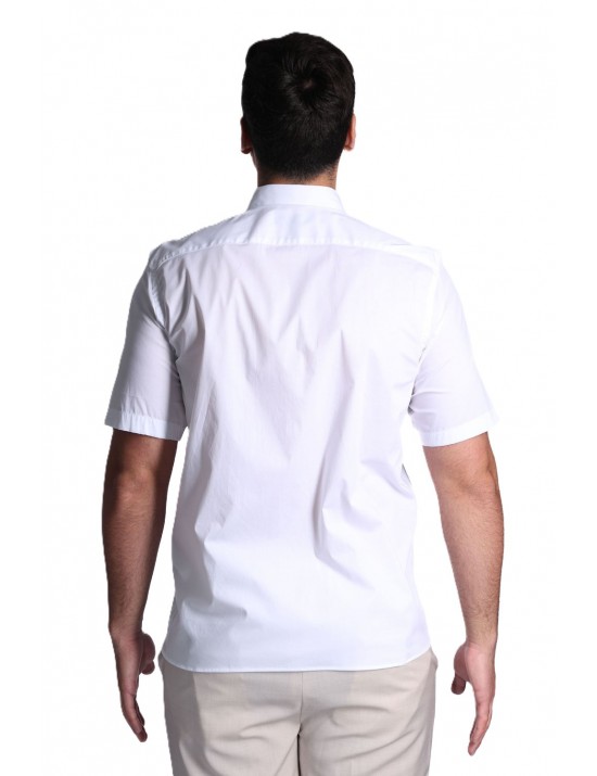 camicia gazzarrini UOMO BIANCA - CE350G vista frontale